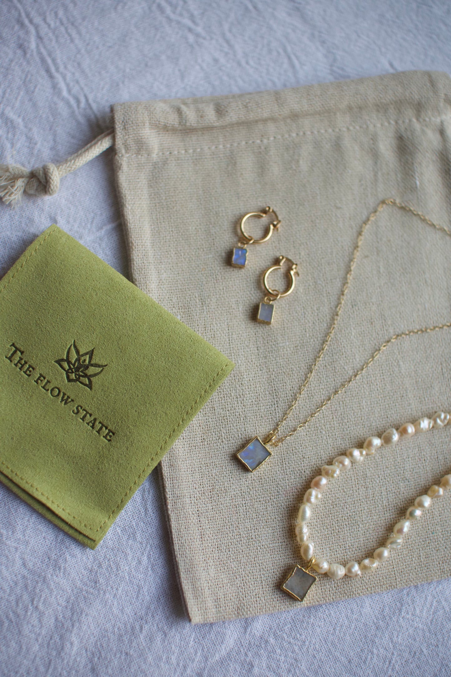 Lunar Pearl Necklace